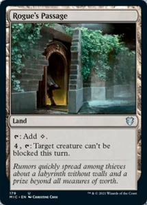 *COMO NUEVO* Rogue's Passage - Innistrad: Midnight Hunt CMR (CC) - Magic The Gathering - Imagen 1 de 1