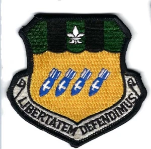 PATCH USAF 2ND BOMB WING HEAVY BARKSDALE AFB JT22 - Bild 1 von 1