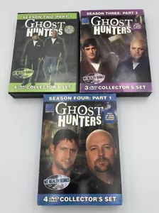 Ghost Hunters DVD Lot Seasons Two, Four Part 1 & Season Three Part 2 - Foto 1 di 5