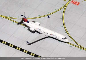 Gemini Jets 1:400 Diecast Delta Connection Bombardier CRJ-200 N858AS GJDAL1510 - Picture 1 of 6