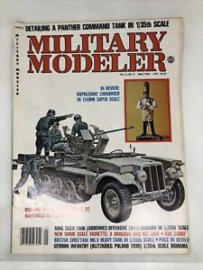Military Modeler Magazine Napoleonic Carabinier King Tiger May 1979