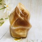 0.95Kg Yellow Jade Torch Home Decoration Products Crystal