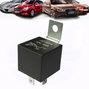 12V Automotive Relay 40A 5-Pin SPDT Relays Motorcycle Boat Changeover Socket - Picture 1 of 7