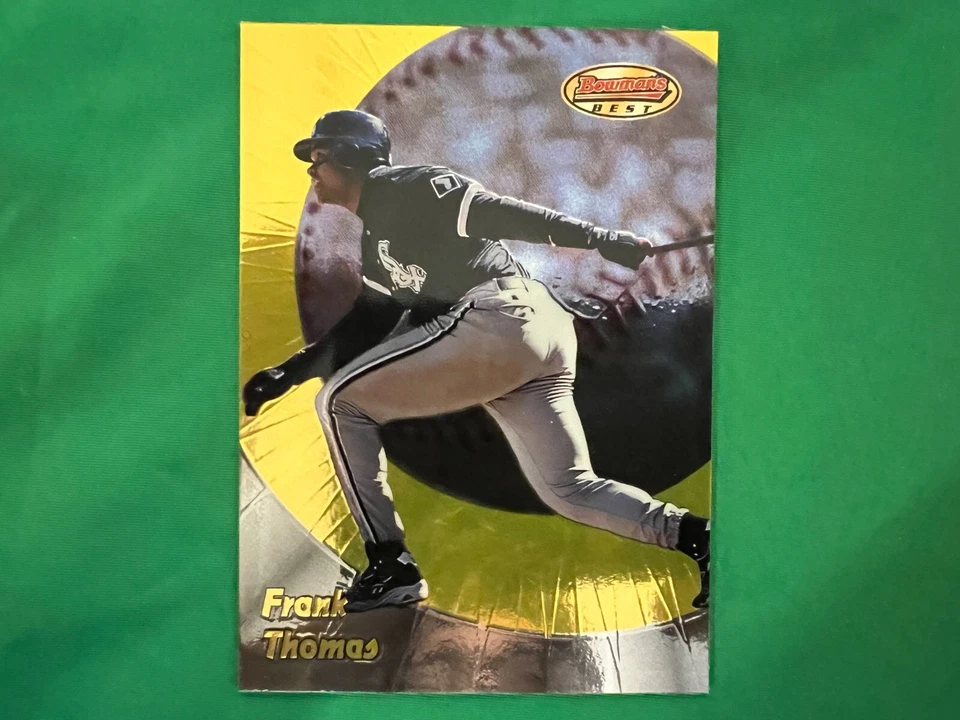 Bowman's Best #6 1998 Frank Thomas Chicago White Sox Foto 1 de 1