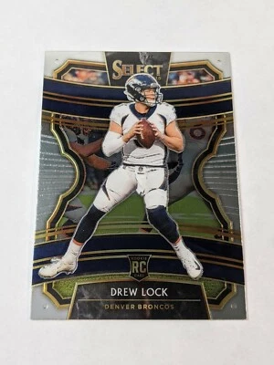 2019 Panini Select Drew Lock Concourse RC Rookie #21 Broncos - Image 1 of 2