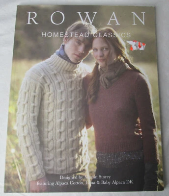 Rowan Homestead Classics by Martin Storey Alpaca Cotton, Lima & Baby, Alpaca DK - Image 1 of 2