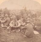 1900 Boer War Cronje's hommes modder rivière Afrique du Sud tentes d'attente camp de prison