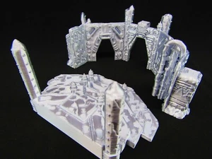 Juego de blanqueadoras y anfiteatro dispersión terreno paisaje mini miniatura impreso en 3D - Imagen 1 de 8