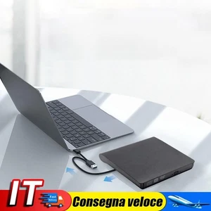 Custodia esterna per unità ottica USB 3.0 da 9,5 mm SATA a USB CD ROM ODD Case B - Afbeelding 1 van 12
