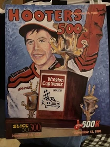 1993 HOOTERS 500 Program, Atlanta Motor Speedway, November 12, 1993 NASCAR - Picture 1 of 3