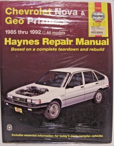 NEW Haynes 24060 Repair Manual Chevrolet Nova & Geo Prizm 1985-1992 - Picture 1 of 2