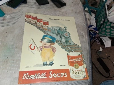 Pôster vintage de lata infantil Campbell's Soup 1993 - Imagem 1 de 2