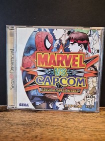 Marvel vs. Capcom: Clash of Super Heroes Sega Dreamcast Complete CIB W/Manual 
