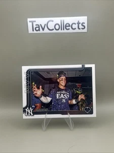 2025 Topps Series 1 Aaron Judge Image Variation Companion Card CTB-5 Yankees - Picture 1 of 3