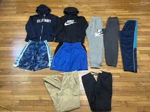 ATHLETIC BOYS CLOTHING LOT 9PCS Old Navy Nike & MORE Large-XL 14/16/18 - Picture 1 of 9