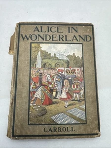 ALICE IN WONDERLAND The Pleasant Hour Series LEWIS CARROLL  Illustrated  VINTAGE - Picture 1 of 14