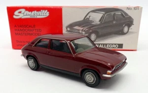 Somerville Models 1/43 Scale 101 - Austin Allegro - Burgundy - Picture 1 of 5