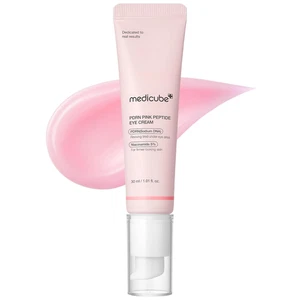 Medicube Salmon DNA PDRN Pink Peptide Eye Serum with Niacinamide and 99% Purity  - Picture 1 of 12