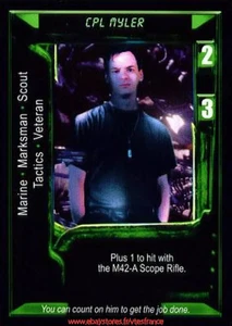 Cpl Myler - Marine Main Character / Premiere - Aliens Predator CCG - Imagen 1 de 2