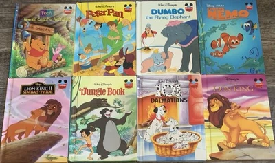 Lot Of 8: 1st Grolier Walt Disney’s Wonderful World Of Reading Set; ACCEPTABLE!! - Image 1 of 3