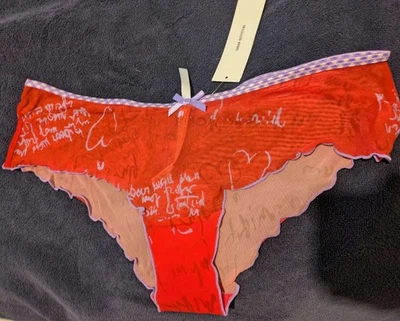 Nuevo con etiquetas Urban Outfitters Out From Under Just Like Candy Boyshort Undie Talla L Foto 1 de 4