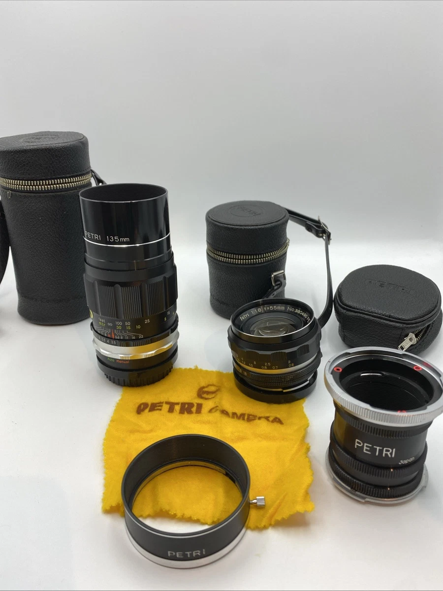 Petri 135mm Focal Camera Lenses for sale | eBay