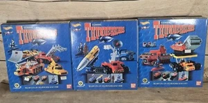 Thunderbirds Bandai Hot Wheels 1/200 CWUE POD Vehicles Complete Set of 3 USA - Picture 1 of 4