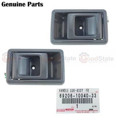 Genuine Toyota LandCruiser HZJ75 HZJ73 HZJ70 Front RH & LH Inner Door Handle - Image 1 of 4