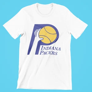 Indiana Pacers ABA Basketball Indy Hoosier VTG NBA Premium Blend Graphic T-Shirt - Picture 1 of 32