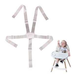 Baby High Chair Harness Universal Baby 5-Point Harness Safety Belt Accessories - Picture 1 of 10