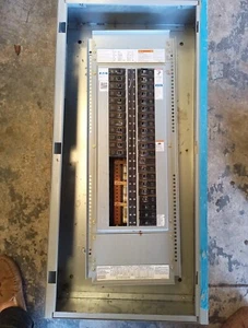 Eaton  EZB2042R 100A 277V 3PH 4W PRL1a Panelboard  W/ Breakers - Picture 1 of 4