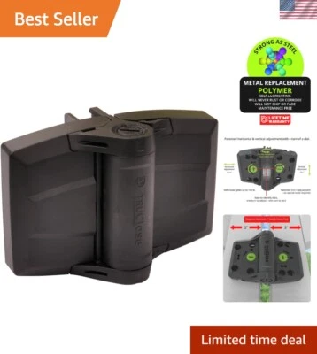 Bisagra de puerta TruClose multiajustable resistente S3, cierre automático para vinilo/compuestos... Foto 1 de 4
