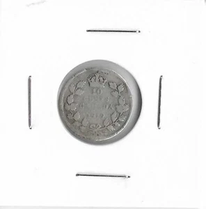 CANADA - 1919 KING GEORGE V 10 CENTS SILVER COIN 10c DIME - Picture 1 of 2
