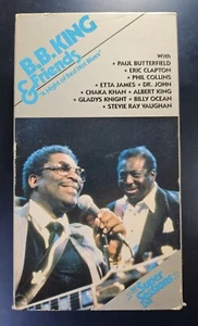 B.B. King and Friends - "A Night of Red Hot Blues" 1987 (VHS)  - Picture 1 of 3