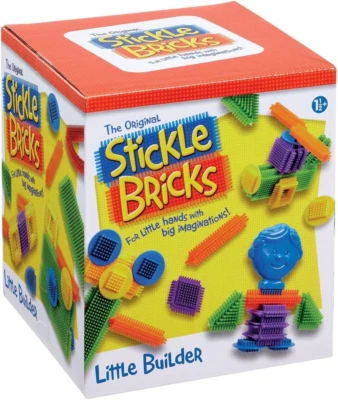 Stickle Bricks Little Builder Construction Set with 30 Pieces- Enhance and With - Image 1 of 4