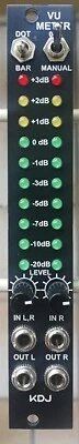 eurorarack modular, VU METER LED,Signalpegelmessgerät - Bild 1 von 3
