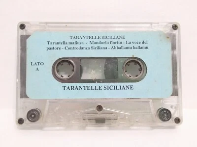 Tarantelle Siciliane Vintage Cassette Italian Folk Dance Music Sicily  - Image 1 of 2