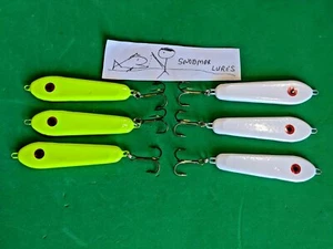 6 - 2 OZ PLATTENLÖFFEL ANGELN JIGGING GIESSEN BLEIKÖDER - Bild 1 von 7