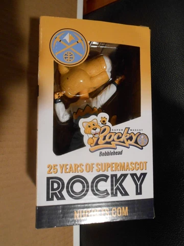 Denver Nuggets - Mascot Rocky Bobblehead - New in box Cover