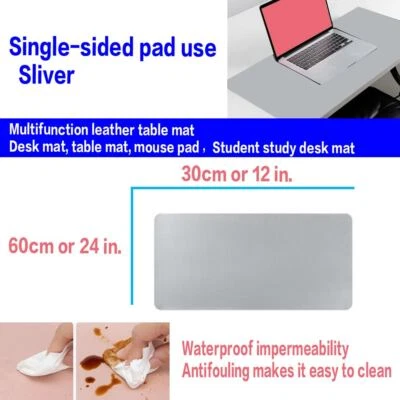 Oversized Mouse Pads Gaming Office Home Student Desk Warm Hand Table Mats Lot - Image 1 of 2