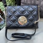 Kate Spade Astor Court Naomi Quilted Black Leather Small Crossbody Shoulder Bag