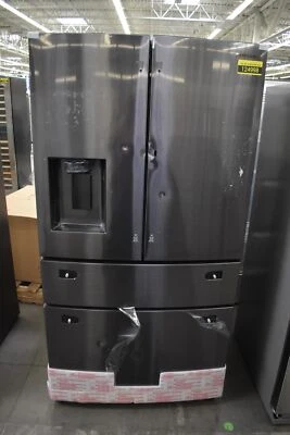 Geladeira Samsung RF28R7351SG 36" preta aço inoxidável porta francesa #124998 BP - Imagem 1 de 4