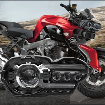 For BMW K1200R 2005-2009 K1300R 2010-2013 LED Headlight High Low Beam Front Lamp - Image 1 of 4