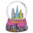 Globe de neige coloré Chicago Skyline