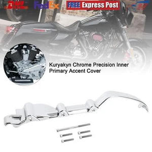 Kuryakyn Chrome Precision Inner Primary Accent Cover For Milwaukee M8 2017-2020, - Picture 1 of 11