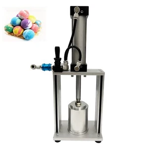 2,56 Zoll Bad Salz Kugel Pressmaschine Pneumatische Badebombe Formmaschine - Bild 1 von 22