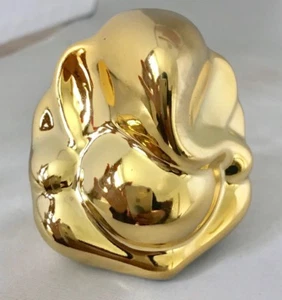 Ganesha Auto 8cm vergoldet Hindu Statuen Gott Elefant Diwali Pooja Ganpati - Bild 1 von 4