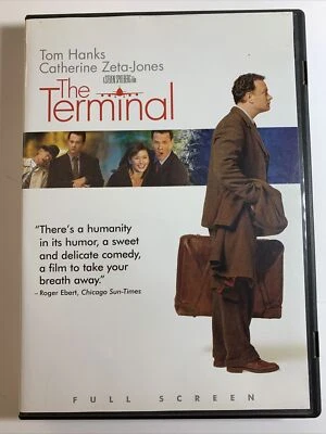 The Terminal (DVD, 2004, Full Frame) Feat. Tom Hanks Steven Spielberg - Image 1 of 4