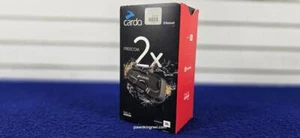 Cardo Freecom 2x Motorcycle Bluetooth Communication Headset (PKM055115) - Photo 1/9