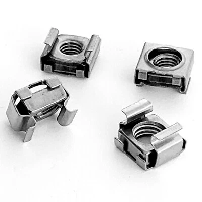Käfigmutter Edelstahl Art 9039 M6 M8 M10 VA Käfigmuttern Vierkant - Bild 1 von 2